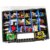 HASKYY Sortimentskoffer Sortimentskiste Sortimentsbox 2x Organizer XL - unterteilt und stapelbar - 345x249x50 mm Kleinteileschrank Werkzeugkiste Schraubbox Ablagefächer - 5