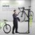Juskys Fahrrad Reparaturständer, bis 50 kg für E-Bike, klappbar & höhenverstellbar, Klemmkopf 360° drehbar, Gummibeschichtung & Werkzeugablage, Schwerlast Fahrradständer für 24 bis 29 Zoll Fährräder - 4