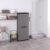 Keter Più Kunststoffschrank, hoch, anthrazit/schwarz, 68 x 39 x 166 cm - 2