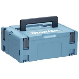 Makita 821550-0 MAKPAC Größe 2 Systemkoffer, Werkzeugkoffer, Transportkoffer, verknüpfbar an Koffersystem, mit Tragegriff, 395 x 295 x 163 mm (LxBxH) - 1