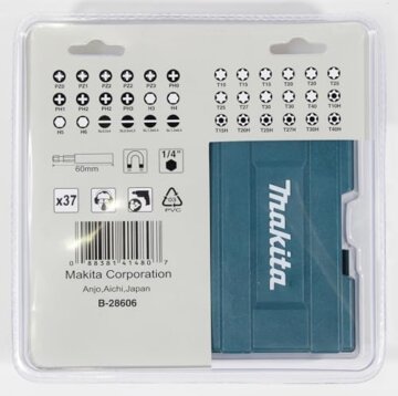 Makita B-28606 Bit-Set 37-teilig - 5