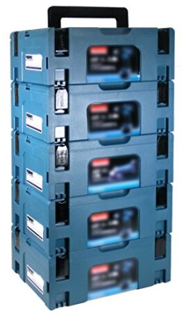 Makita Makpac 2 Transportbox Systemkoffer 5er Set - 1