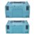 Makita Makpac Set Gr. 1 + Gr. 2 + Gr. 3 + Gr. 4 Transportbox und Werkzeugkiste - 4