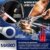 MASKO® Werkzeugkoffer 1400-teilig gefüllt | Werkzeugset im Aluminiumkoffer | Werkzeugkasten mit Rollen | Werkzeugkiste Haushalt, Haus, Hobby, KFZ | Trolley-Funktion | Werkzeugwagen Handwerkzeug - 5
