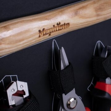 Mephisto Werkzeugkoffer - Werkzeugkoffer - Premium XL Werkzeugset mit Chrom- Vanadium Werkzeug bestückt Bitaufsatzadapter 104 tlg. - 9