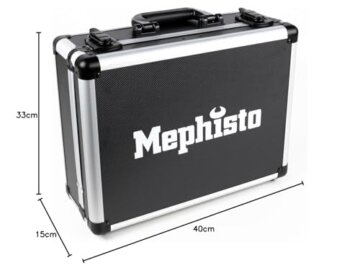 Mephisto Werkzeugkoffer - Werkzeugkoffer - Premium XL Werkzeugset mit Chrom- Vanadium Werkzeug bestückt Bitaufsatzadapter 104 tlg. - 10