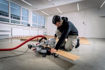 Metabo Kapp- und Gehrungssäge Set KGS 216 M – 613216900 – Mit Precision Cut Line, 216 mm 2. Hartmetall-Sägeblatt und Zugfunktion – 2 m Kabellänge - 5