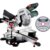 Metabo Kapp- und Gehrungssäge Set KGS 216 M – 613216900 – Mit Precision Cut Line, 216 mm 2. Hartmetall-Sägeblatt und Zugfunktion – 2 m Kabellänge - 1