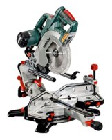 Metabo Kappsäge KGSV 72 XACT SYM (mit Zugfunktion + symetrisch verstellbarem Anschlagsystem, 1500 W, inkl. Laser + Arbeitslicht, Tisch drehbar) 612216000 - 1