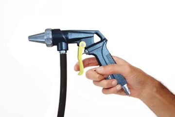 Michelin Pro Sandstrahlpistole, Sandstrahler mit Ansaugschlauch, Luftverbrauch 250 l/min, Max. Druck 8 Bar - 3