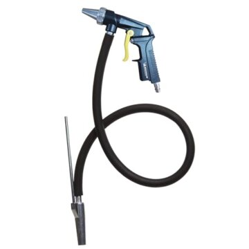 Michelin Pro Sandstrahlpistole, Sandstrahler mit Ansaugschlauch, Luftverbrauch 250 l/min, Max. Druck 8 Bar - 1