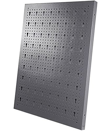 Ondis24 Werkzeugwand 120 x 60 cm mit 22-teiligem Hakensortiment Lochwand Werkstatt aus Metall - 9