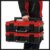 Original Einhell E-Case S-F Systemkoffer (max. 25 kg, universelle Aufbewahrung und Transport von Zubehör und Werkzeug, stapelbar, verknüpfbar, inkl. Schaumstoffeinlage) - 4