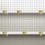QWORK® 60X Lochwandhaken, Stecktafel Haken Werkzeugwand Haken für Verkaufsdisplays (10 cm) - 2