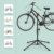 Relaxdays Fahrradmontageständer Reparaturständer mit Werkzeugablage – klappbar & höhenverstellbar – schwarzer Montageständer vierbeinig stabil mit festem Stand – Stahl pulverbeschichtet, 10017183, STANDARD - 7