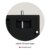Schrank & Stuhl XXL Werkzeugschrank – Werkstattschrank mit 4 höhenverstellbaren Fachböden, Stahlschrank für Werkzeuge, 195 x 92 x 60 cm (H x B x T), Anthrazit/Schwarz - 5