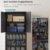 SONGMICS Aktenschrank, Mehrzweckschrank, Büroschrank, mit 4 Türen und 5 Ebenen, 40 x 80 x 180 cm, 2 Schlösser, verstellbare Ablagen, Aufbewahrungsschrank aus Stahl, Mattschwarz OMC016B01 - 4