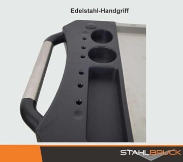 Stahlbruck Werkstattwagen Silber Deluxe, unbefüllt - 5