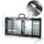STAHLWERK Mobiler Schweißtisch AWT-930 ST 1068 x 532 mm Höhenverstellbare, klappbare Werkbank | Werktisch | Montagetisch mit 705-930 mm Hubbereich, 450 kg Tragkraft und D20 Lochplatte - 5