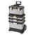 STANLEY FATMAX Rolling Workshop, 4-in-1-Geräte einschließlich abnehmbarer Werkzeugbox, strapazierfähiges Metall und Kunststoff, mobile Workstation, 1-95-622 - 1