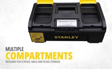 STANLEY Werkzeugbox/Werkzeugkoffer leer Werkzeugkasten - Werkzeugkiste (16