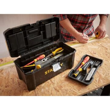 STANLEY Werkzeugkoffer Werkzeugbox - Werkzeugkasten (16