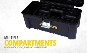 STANLEY Werkzeugkoffer Werkzeugbox - Werkzeugkasten (16