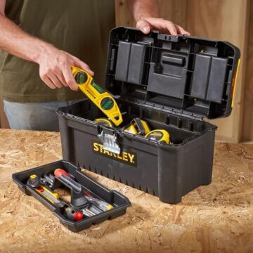 STANLEY Werkzeugkoffer Werkzeugbox - Werkzeugkasten (16