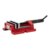 STIER Maschinenschraubstock, Backen-B. 120 mm, Spann-W. 110 mm, V-Nut für Rundmaterialien, 1250 N Spannkraft, 5,4 kg - 2