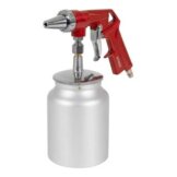 STIER Sandstrahlpistole, 5-10 bar, Sandstrahlgerät, Sandstrahler, Düsendurchmesser 3,5 mm, Luftbedarf 120 l/min, für Körnung 0,2-0,8 mm, entfernt Rost & Farbe - 1