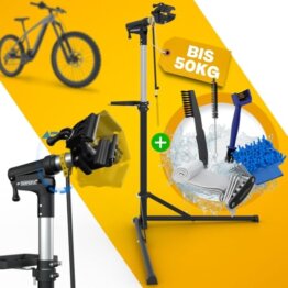 Tarpofix® Montageständer für Fahrräder bis 50kg | Profi Fahrrad Montageständer | Ebike & Fahrrad Reparaturständer | Schwerlast Fahrradhalter E-Bike | Fahrradständer Reparatur | Fahrradmontageständer - 1