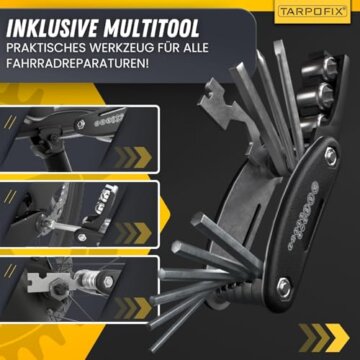 Tarpofix® Montageständer für Fahrräder bis 50kg | Profi Fahrrad Montageständer | Ebike & Fahrrad Reparaturständer | Schwerlast Fahrradhalter E-Bike | Fahrradständer Reparatur | Fahrradmontageständer - 7