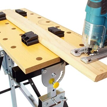TrutzHolm® Werkbank klappbar höhenverstellbar Werktisch Spanntisch Arbeitstisch bis 100kg - 7