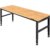 VEVOR Höhenverstellbare Werkbank 122 x 61 x 72-97 cm Spanntisch, 900 kg Gewichtskapazität Arbeitstisch, Braun Klappbare Werkzeugbank aus Kaltgewalzter Stahl, Multifunktionswerktisch für Werkstatt - 9