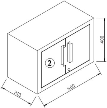 VITO Männerküche - 19-TLG Werkstatteinrichtungs Set mit Schubladen ca. 455 x 50 x 200 cm, Garage Werkstatteinrichtung, Werkbank, Werkzeugschrank, Werkbank mit Holzarbeitsplatte - (VIAGC2SET) - 9