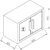 VITO Männerküche - 19-TLG Werkstatteinrichtungs Set mit Schubladen ca. 455 x 50 x 200 cm, Garage Werkstatteinrichtung, Werkbank, Werkzeugschrank, Werkbank mit Holzarbeitsplatte - (VIAGC2SET) - 9