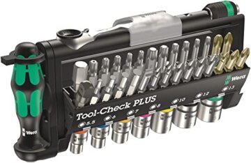Wera 05056490001 Bit-Sortiment, Tool-Check PLUS, metrisch, 39-teilig - 1
