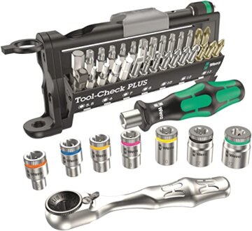 Wera 05056490001 Bit-Sortiment, Tool-Check PLUS, metrisch, 39-teilig - 2