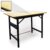 Wiltec Werkbank 100 x 60 x 76 cm klappbar, Werktisch faltbar, linierter Arbeitstisch bis 150 kg belastbar, Werkstatteinrichtung aus Stahl und Holz - 1
