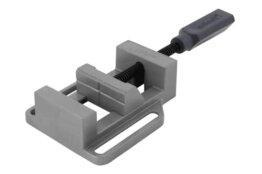 wolfcraft Schraubstock Simplex 60 – Hochleistungs-Spannstock mit horizontalen & vertikalen V-Nuten | Ideales Schraubstock für Rundmaterial & kleine Werkstücke - 3412099 - 1