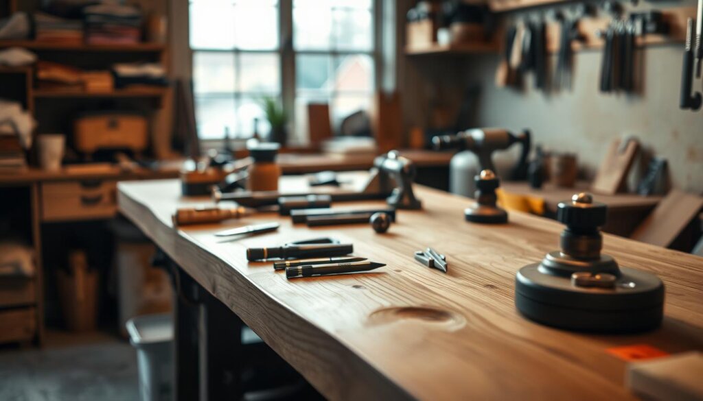 Arbeitsfläche Werkbank