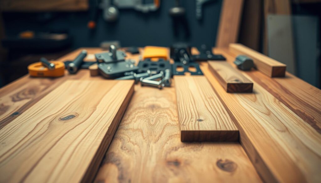 Arbeitsplatte Materialien