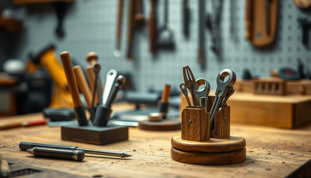 Arbeitsplatzorganisation Werkbank