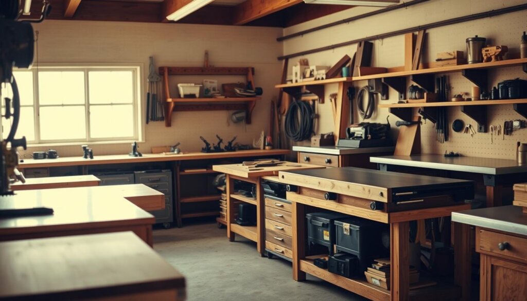 Arten von Werkbänken