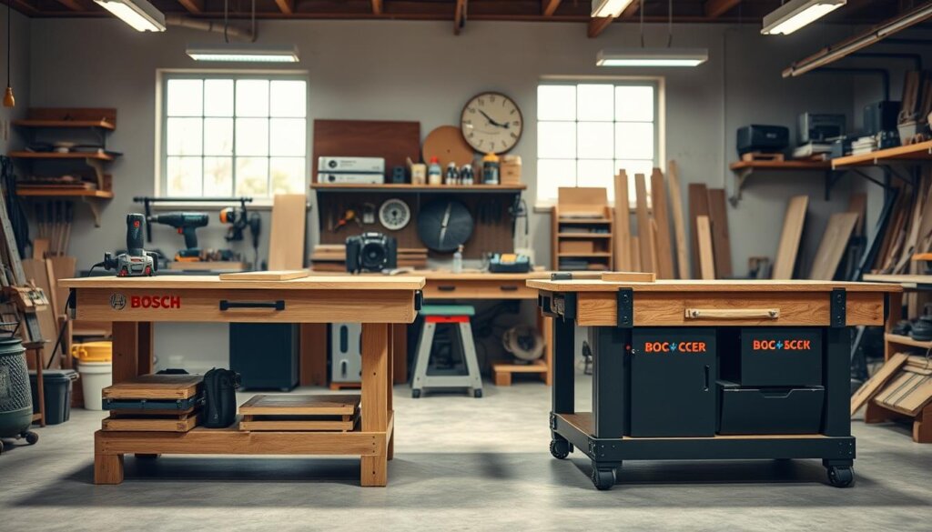 Bosch vs. Black+Decker Werkbank