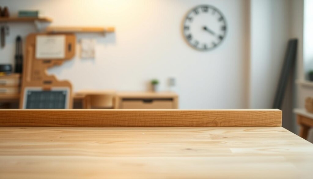 Hochwertige Arbeitsplatte aus Buche