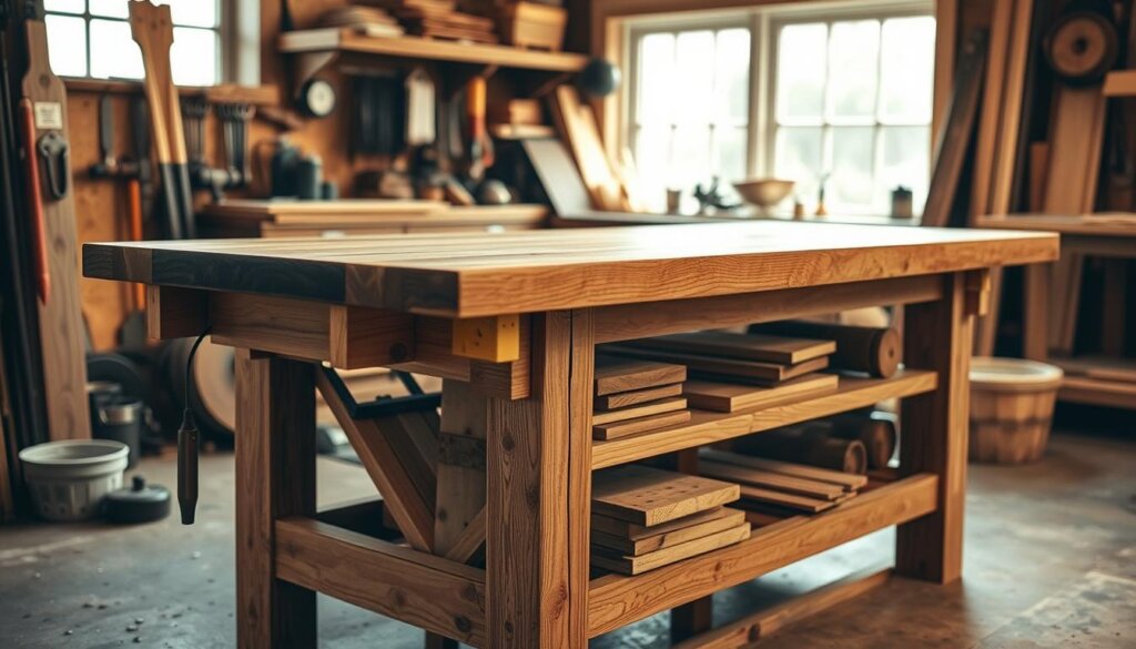 Werkbank Verankerung Materialien