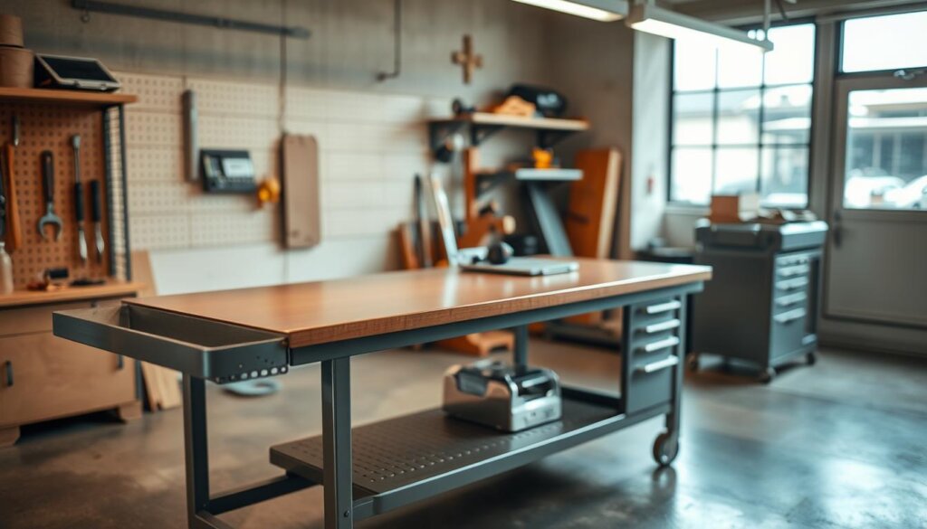 hochwertige mobile Werkbank Ausstattung